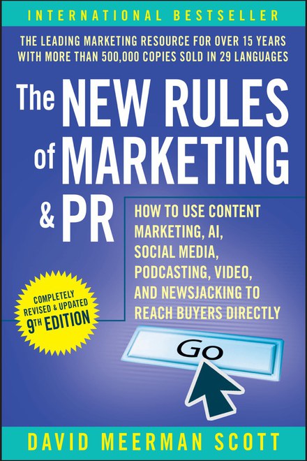 The New Rules of Marketing and PR book cover