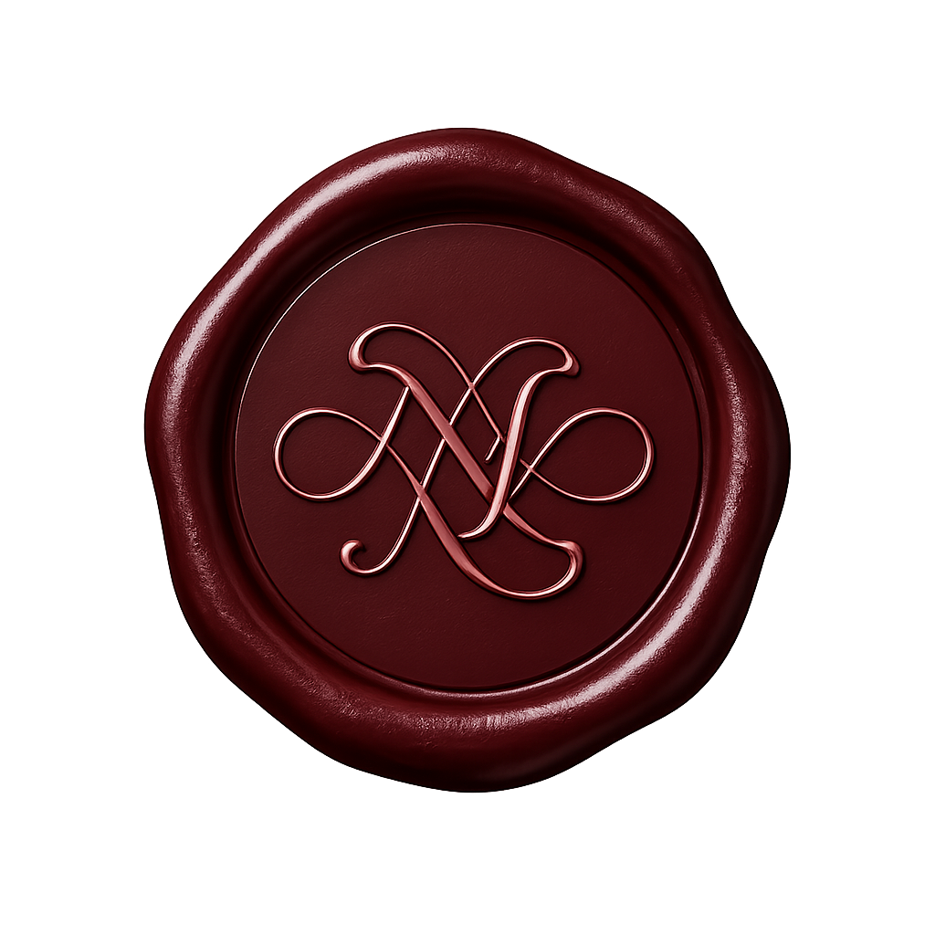 Noova wax seal mark